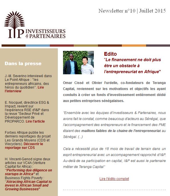 I&P Newsletter