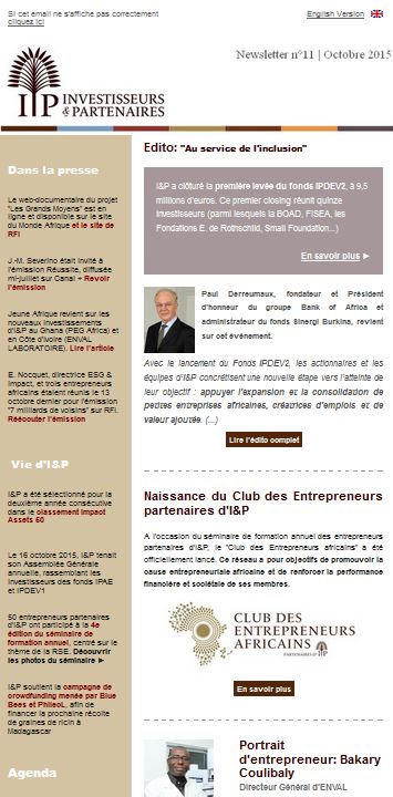 Newsletter N°11