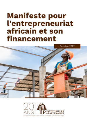 Manifeste pour l’entrepreneuriat africain et son financement