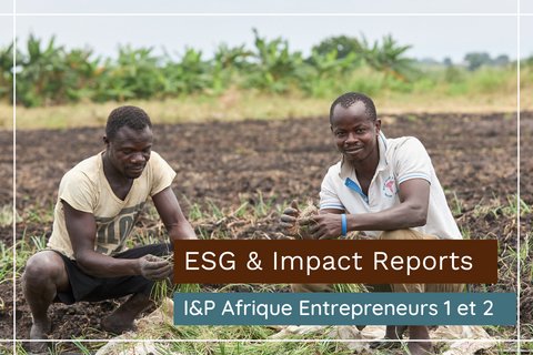 Rapport ESG / Impact IPAE1 IPAE2 Mars 2022